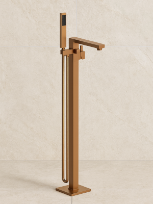 Mitigeur sur pieds Rafi cuivre