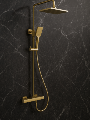 Colonne de Douche Oslo Or brossé