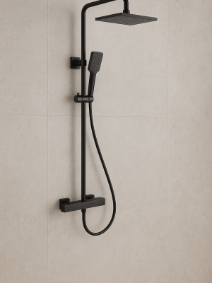 Colonne de Douche Oslo Noir mat