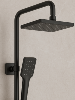 Colonne de Douche Oslo Noir mat