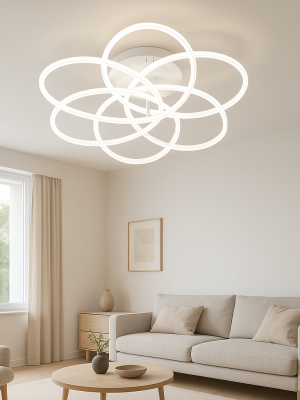 Plafonnier Luménia blanc