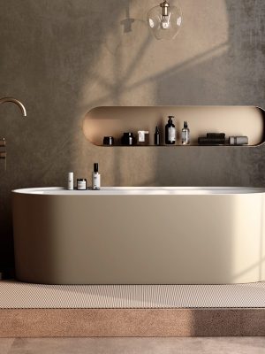 Baignoire Ovéa cappuccino mat