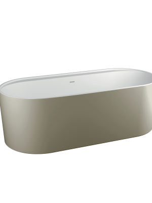 Baignoire Ovéa cappuccino mat