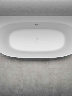 Baignoire semi ilot Wavy