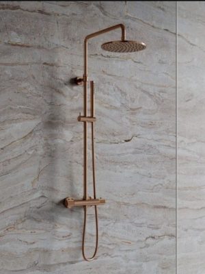 Colonne de douche Aurora Cuivre brossé