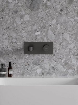 Mitigeur Encastré Aurora Anthracite brossé