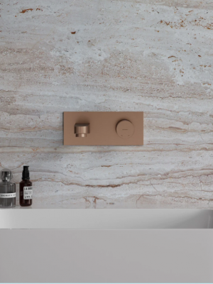 Mitigeur encastré Aurora Cuivre brossé