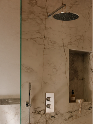 Colonne de douche Encastré Aurora Chrome