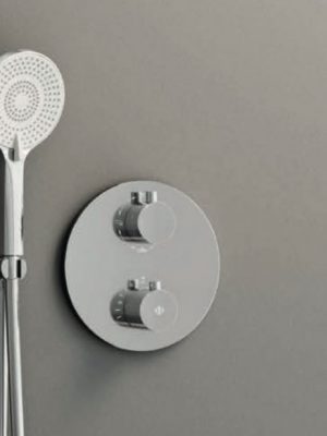 Ensemble Encastré Zenia chrome