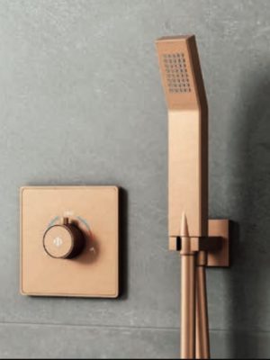 Ensemble Encastré Tiva cuivre