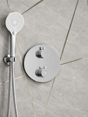 Ensemble Encastré Zenia chrome