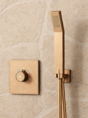 Ensemble Encastré Tiva cuivre