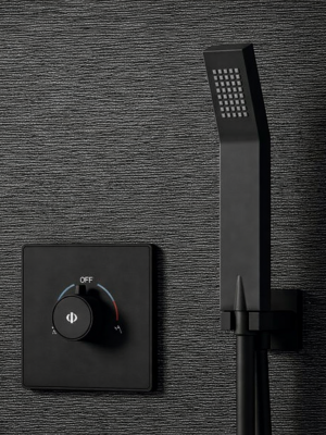 Ensemble Encastré Tiva noir