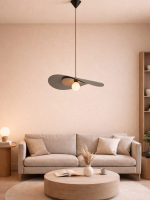 Suspension Luno GM verte sapin