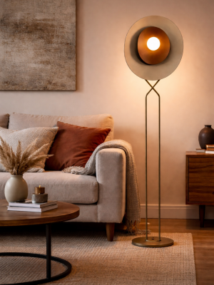 Lampadaire Luno sable