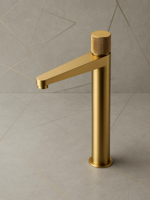 Mitigeur Haut Aurora Or brossé