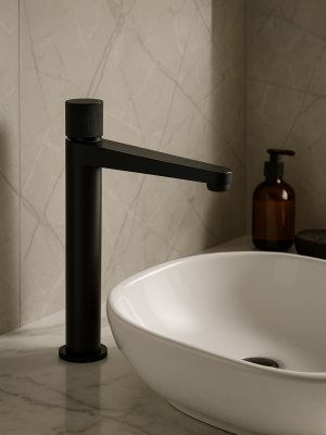 Mitigeur Haut Aurora Anthracite brossé