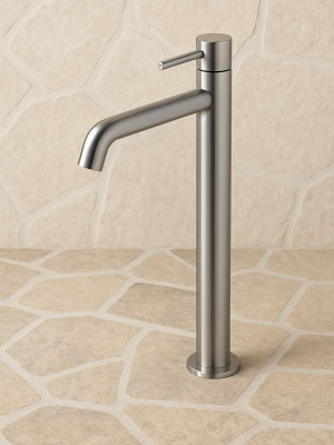 Mitigeur haut Bloom Nickel brossé