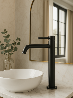 Mitigeur haut Bloom Graphite brosssé