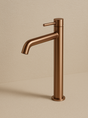 Mitigeur haut Bloom Cuivre brossé