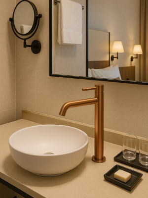 Mitigeur haut Bloom Cuivre brossé