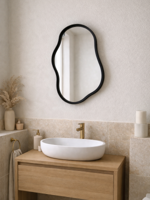 Miroir nuage noir