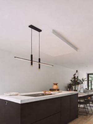 Suspension Etéa noir mat