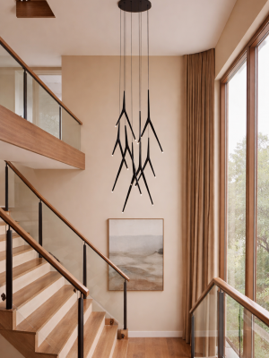 Suspension Artifice noir mat