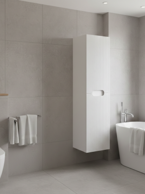 Colonne de rangement Miami blanc