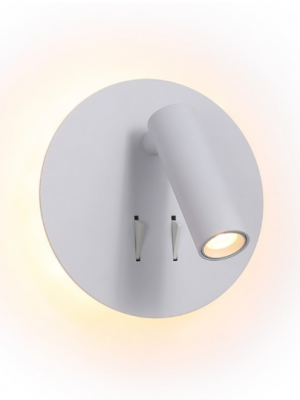 Applique Liseuse Eléa blanc