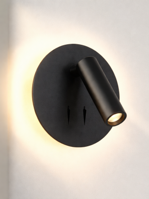 Applique Liseuse Eléa noire