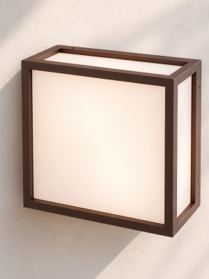 Applique mural Hato Corten