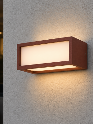 Applique mural Albarium Corten