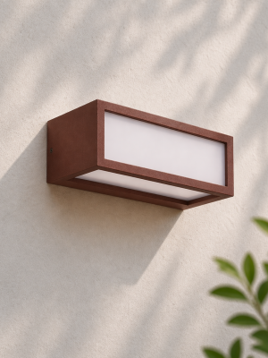 Applique mural Albarium Corten